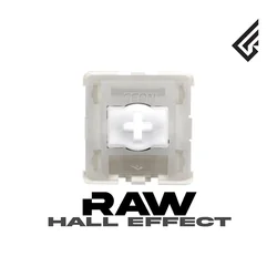Geonworks Raw He Magnetic Switch 40g/50g/60g Bottom-touching Custom Switch RGB Light Guide Linear Hall Switch for Wooting 60he