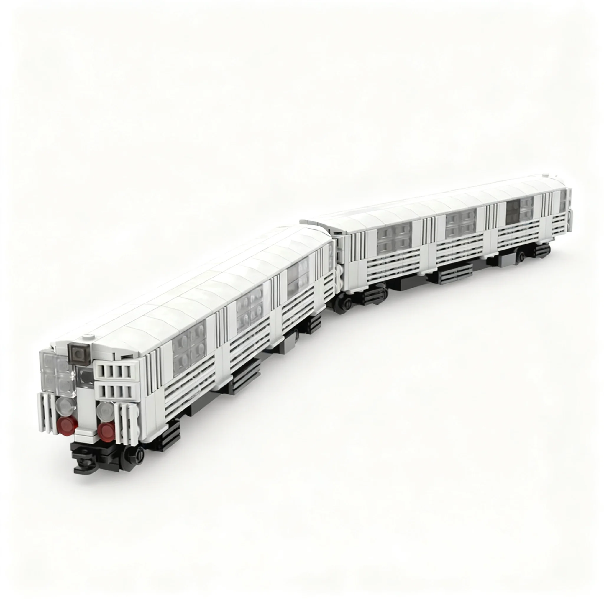 818 stks MOC Trein NYC R32 Met - Art Craft Nyc recensie en prijs