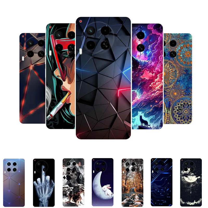 For Tecno Camon 30 5G Case Silicone Back Cover Phone Case for Tecno Camon 30 5G CL7 Soft Case Camon30 5G Funda Cartoon