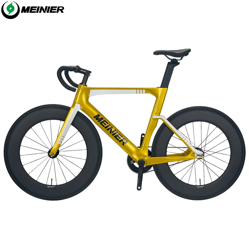 

Carbon Track Bicycle Fixie Bike Fixed Gear Complete bikes Single Speed Bike 5 spoke and closed wheels