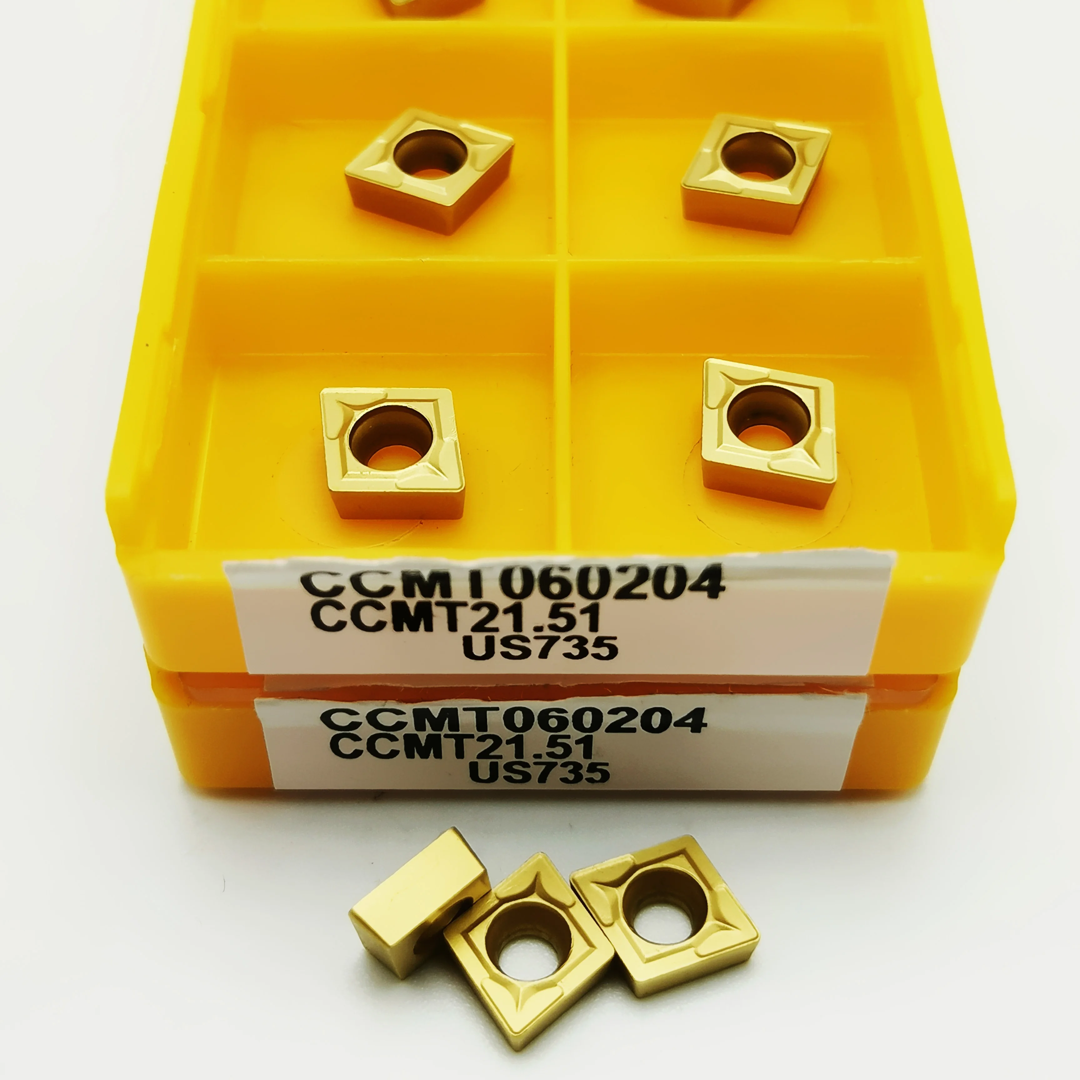 CCMT060204 DCMT070204 US735 CNC ferramenta de torneamento interno carboneto ferramenta de torneamento ferramenta de fresagem torno ferramenta CCMT060204 DCMT070204
