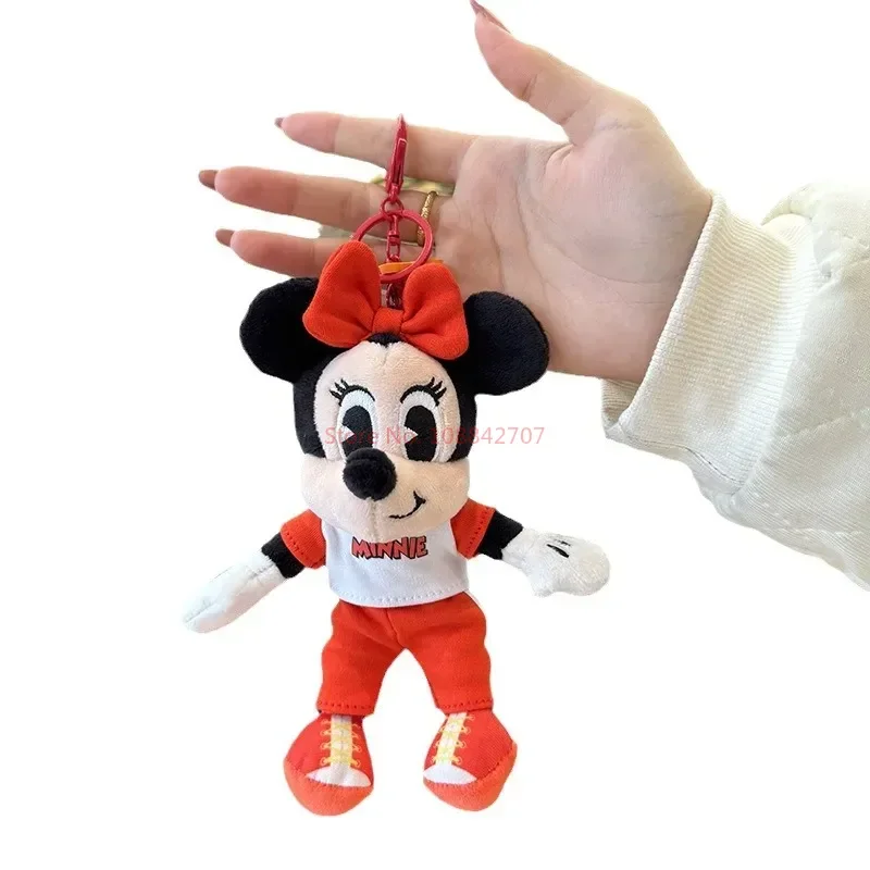 Authentic Disney Family Youth Games Blind Box Mickey And Donald Duck Plush Toy Pendant Key Chain Cartoon Doll Children\'s Toy