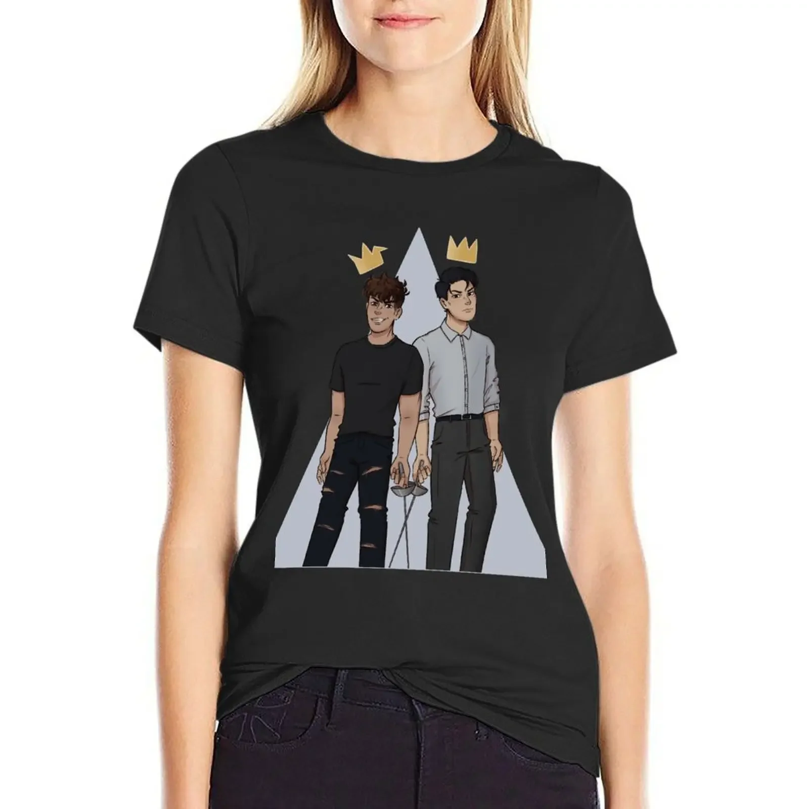 

Fence, The Kings. T-Shirt customs design your own customizeds Blouse quick-drying Women's cotton t-shirt