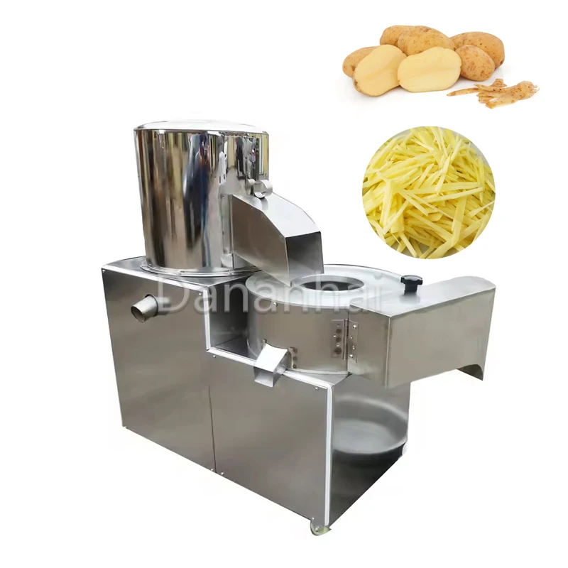 

Multi Functional Potato Cleaning And Cutting Machine, Potato Peeler, Electric Taro Cleaning And Peeling Machine