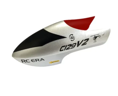 Pièces de rechange d'hélicoptère C129 V2 RC, moteur de train d'atterrissage, coque de lame de télécommande, jeu de vis, train de roulement servo, etc.