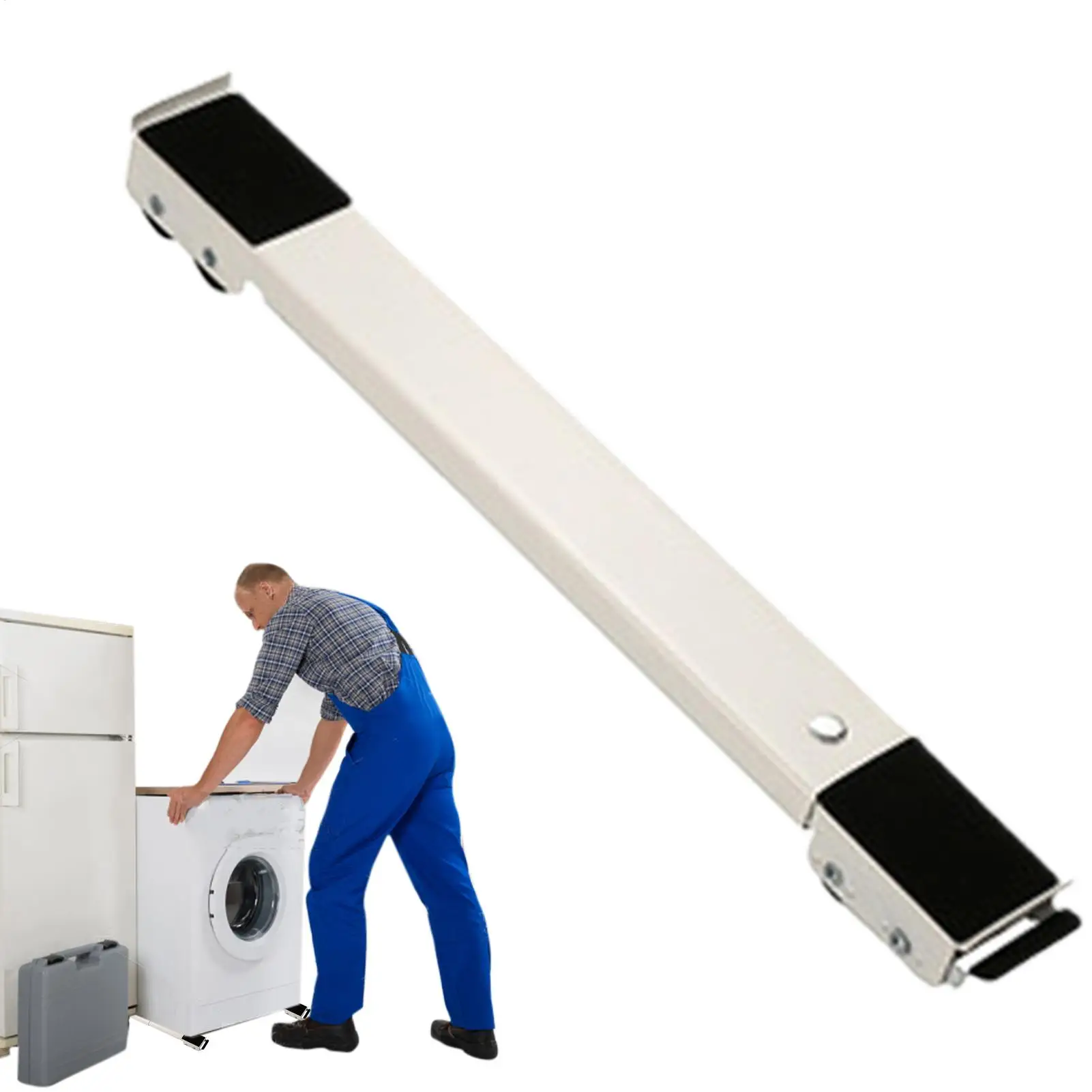

Heavy Duty Appliance Rollers Extendable Furniture Mover Slider Base Washing Machine Stand Wheels For Washer Dryer Refrigerators