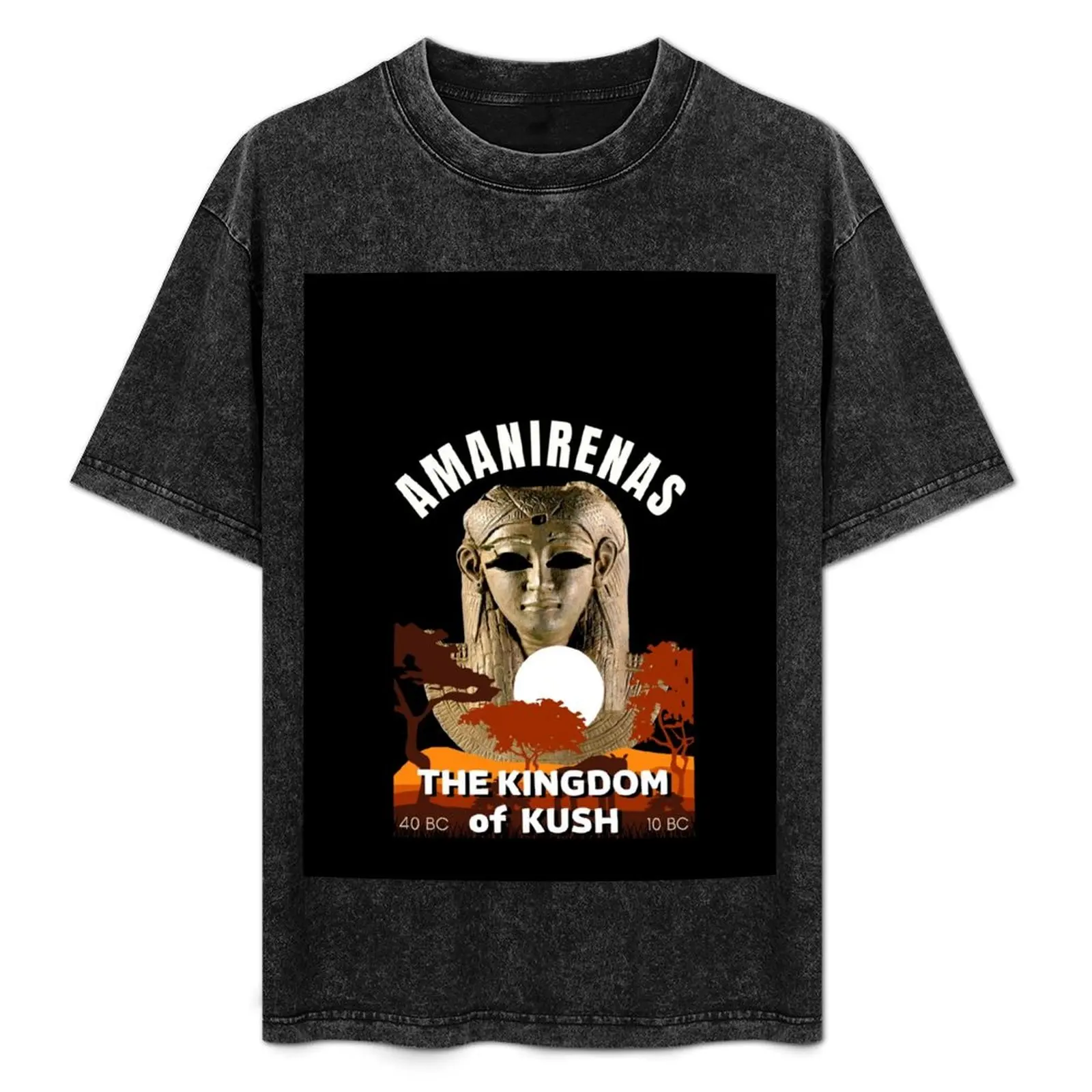 

African Queen of Kush Kingdom Amanirenas T-Shirt Plus Size Summer Casual T-Shirt