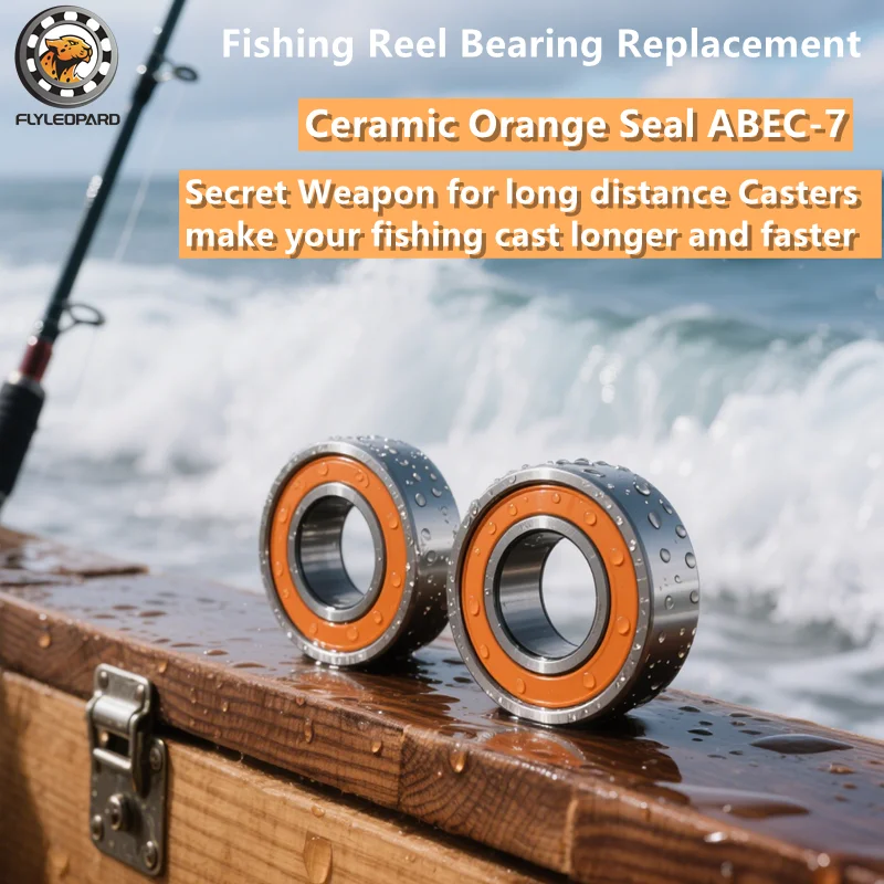

(1/2/4/6/8/10PCS) S6700 2RS 10X15X4mm Stainless Steel Ceramic Bearing for Saltwater Fishing - Long-term Corrosion Resistance