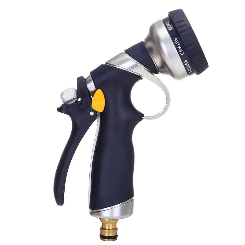 

Новый! Для автомобиля, сада, газона, очистки, металлическая насадка, металлический ирригационный водяной пистолет высокого давления, защита от ржавчины с резиновой ручкой