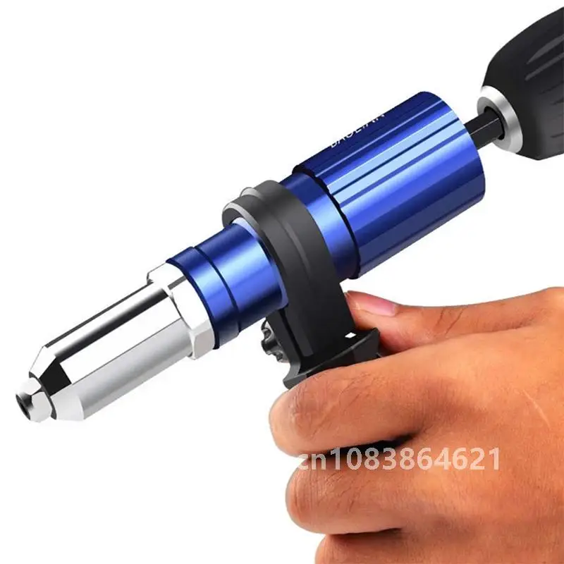 Electric Rivet Gun 2.4mm-4.8mm rivet nut gun drill adapter Cordless riveting tool Insert Nut Pull Rivet Tool