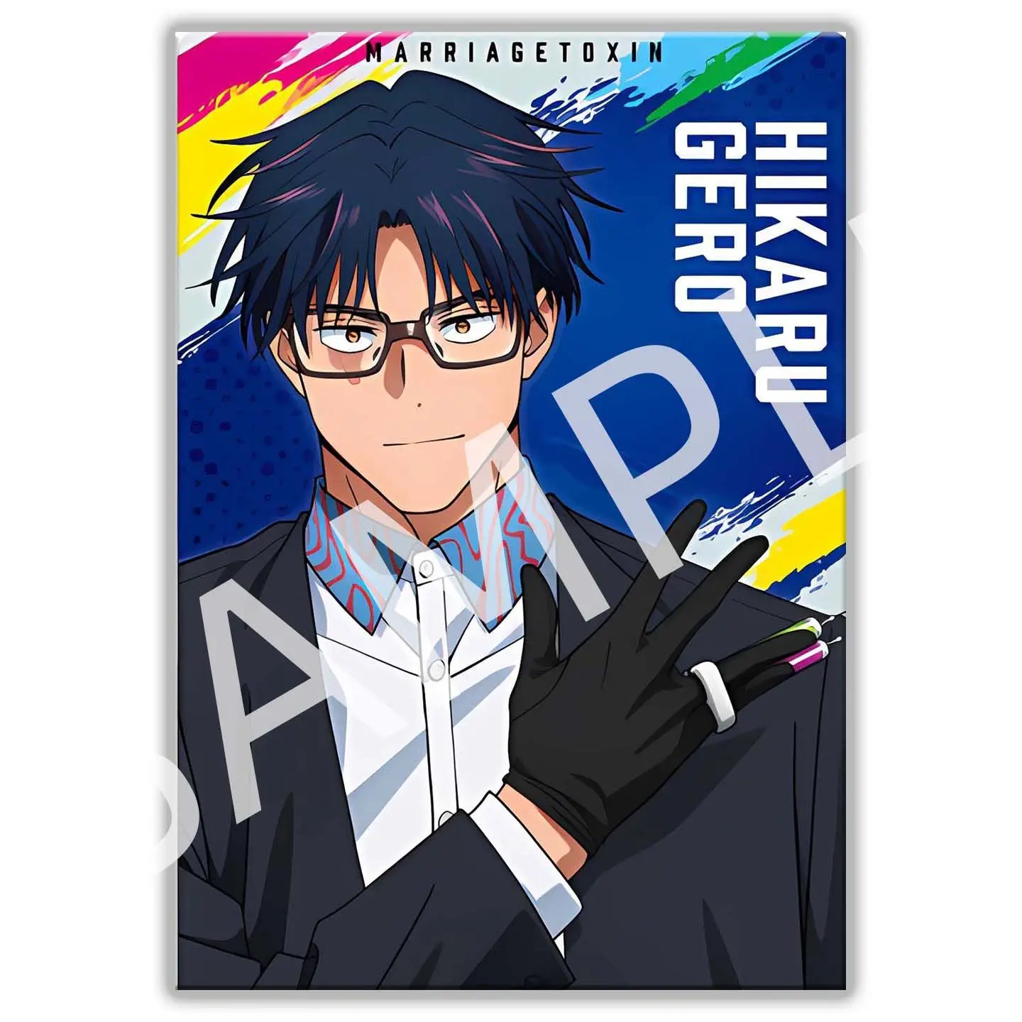 Marriage Toxin Hikaru Gero Mei Kiyosaki 5-Zoll-Postkarte mit hohem Farbwert, sekundäre Animation, HD-Druck, Studenten-Sammelpostkarte – Detail 10