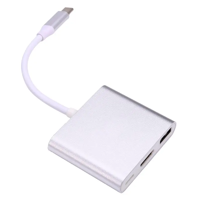 AT12 3 In 1 TYPE-C To -Compatible 4K Adapter Cable Converter Type-C To -Compatible USB HD Cable Docking Station