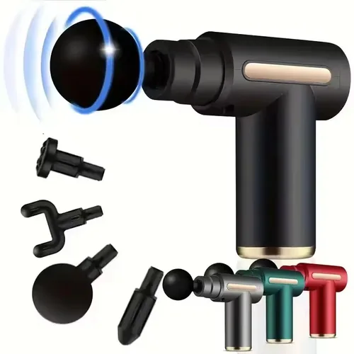 Pistola de Fascia, masajeador de relajación muscular, pistola de masaje de vibración eléctrica, pistola de membrana de cuello de grado profesional 2026