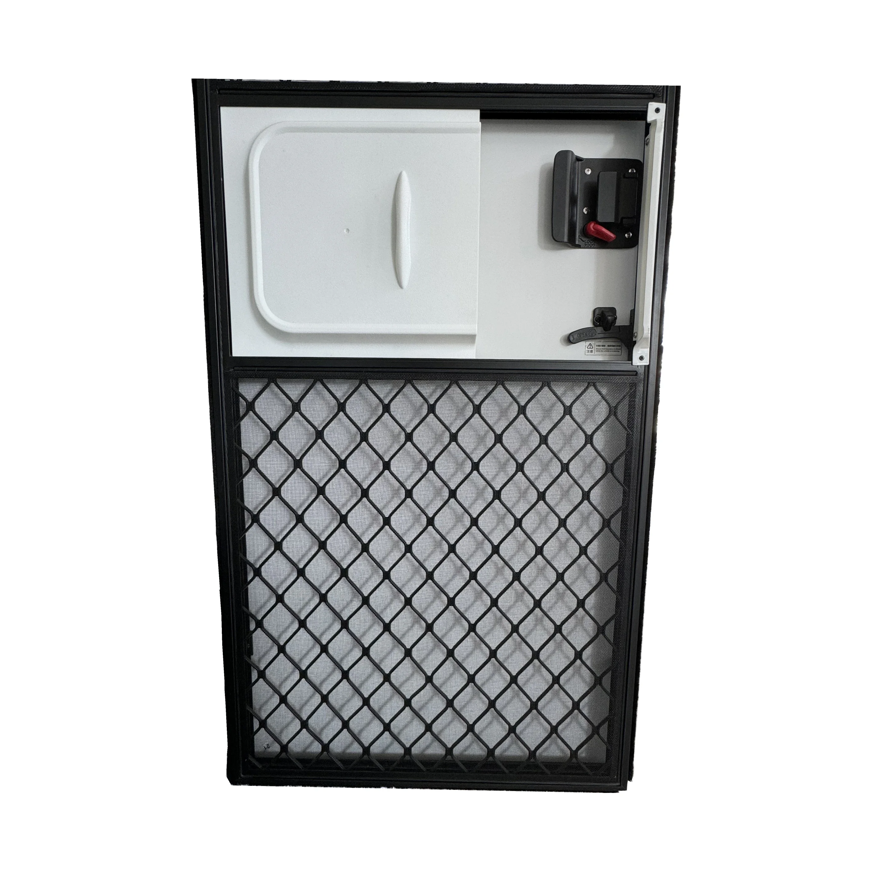 1600x500 RV Door,Aluminum Frame,Single Point Lock RV Entrance Door for Camper Trailer Door with Mosquito Proof Door