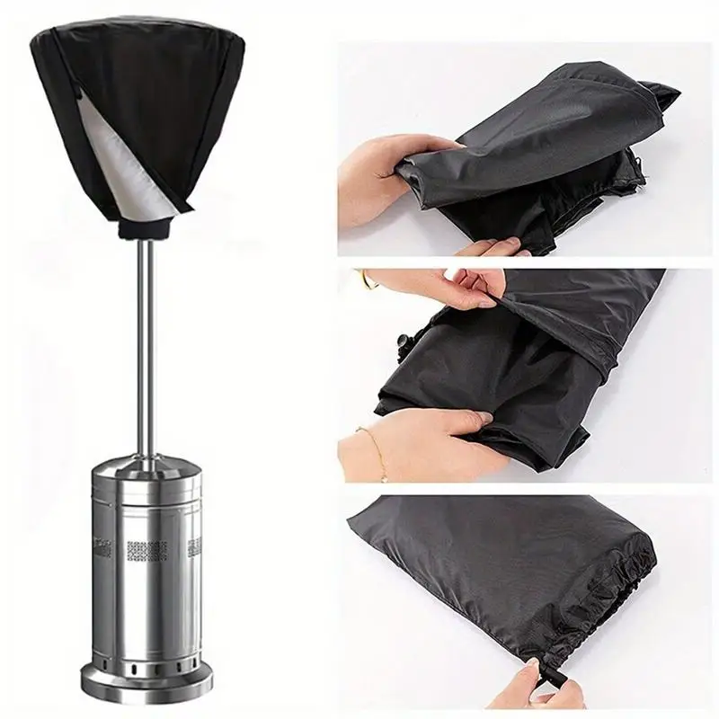 Heater Covers For Standing Heaters Deck Heater Cover With Zipper Outdoor Heating Accessories Patio Radiator Protective Case For