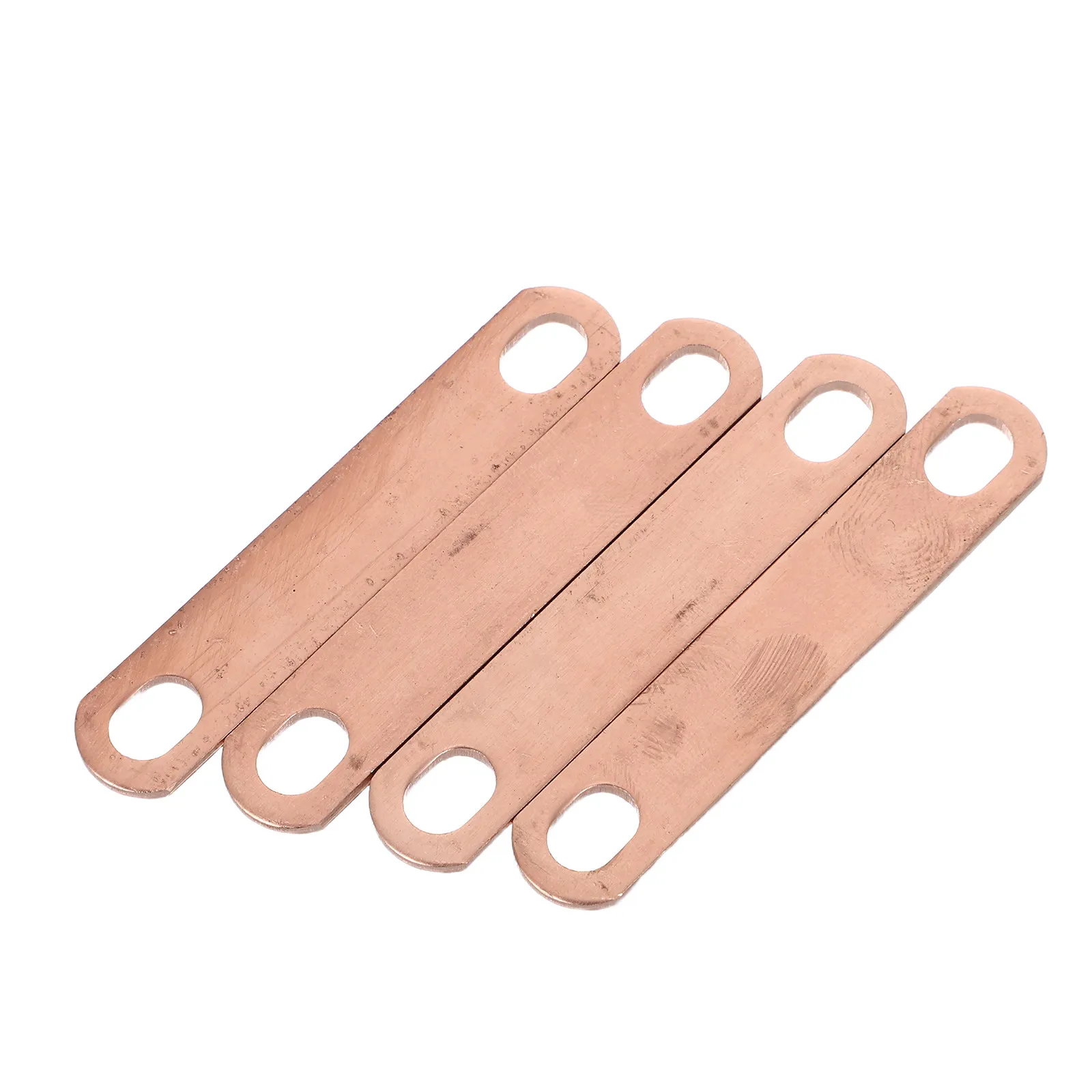 Flat Copper Tabs 0.15mm for Rechargeable Battery Repair High Conductivity Connectors for DIY Power Bank Making Supplies