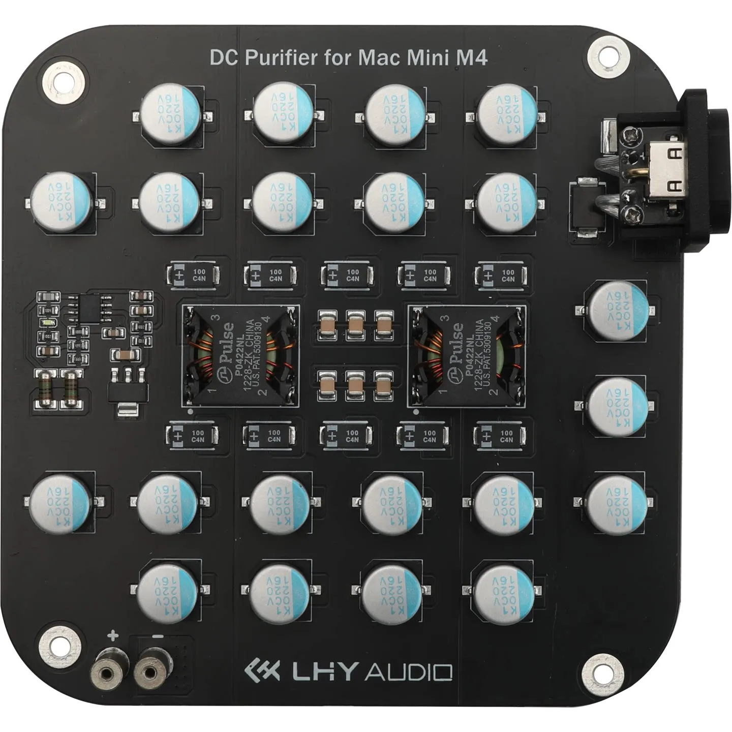 DC linear power supply for Mac mini M4 mini computer host upgrade with interface filter and noise reduction
