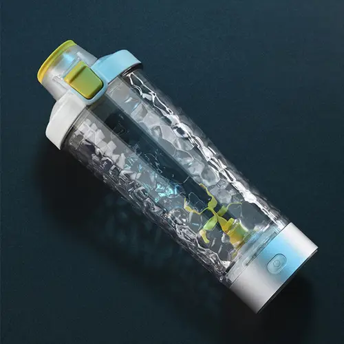 충전식 전기 단백질 셰이커 병, BPA 프리 트라이탄 피트니스 체육관, 휴대용, 자동 믹싱 컵, 650ml