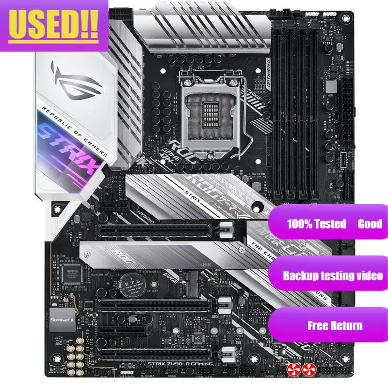 ASUS Z490-A GAMING LGA 1200 Z490 SATA 6Gb/s ATX Intel Motherboard