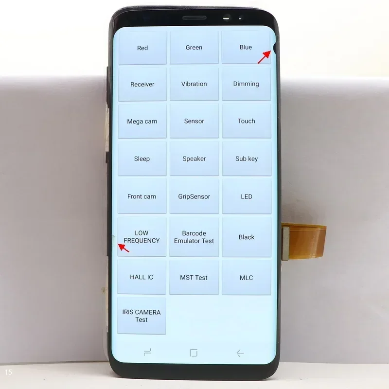 For Samsung Galaxy S8 SUPER AMOLED LCD G950 G950F SM-G950FN SM-G950F/DS LCD Display Touch Screen Digitizer Assembly With Fram