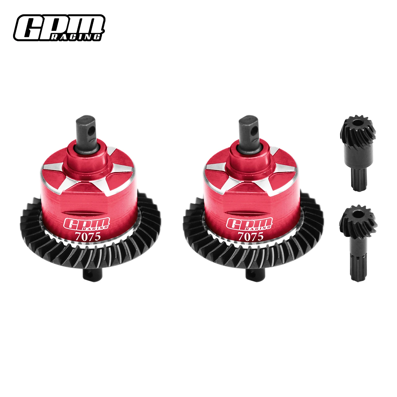 GPM TRAXXA Mini Maxx / Mini XRT-108076-1 للفولاذ الكربوني + 7075 سبائك F & R شفط كامل