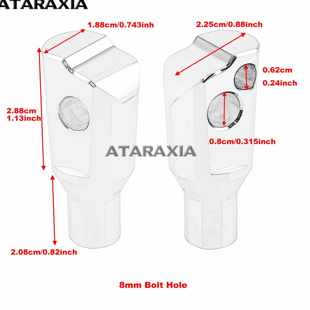 Front Rear Foot Pegs Footrest Mount Pedals Adapter For Harley Softail Fat Bob Breakout Street Bob Low Rider Sport Glide FLS 2018