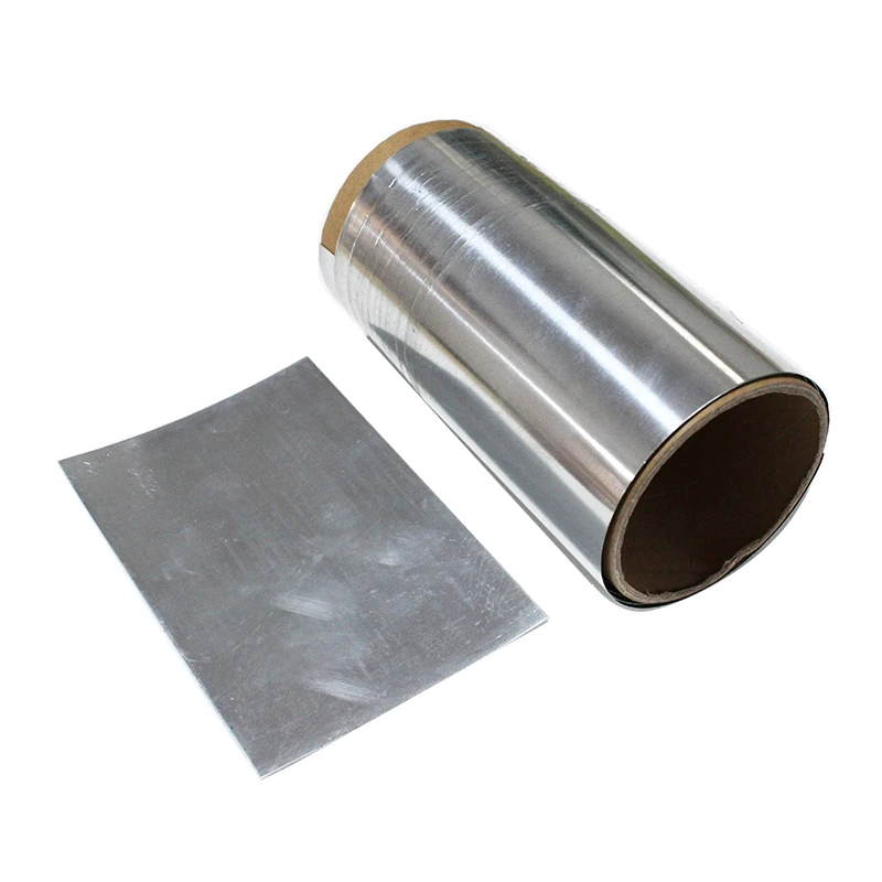 0.01mm To 6mm Thick Pure Zinc Foil Sheet Plate Shim Belt Tape