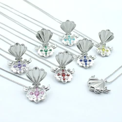 Anime Mermaid Melody Shell Necklace Pichi Pichi Pitch Luchia Karen Hanon Hosho Toin Rina Cosplay Pendant Jewelry Gift Prop