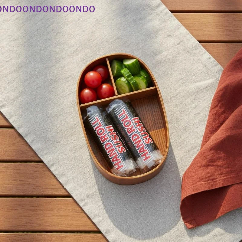 Clear Sushi Roll Packaging Film 100pcs Food Safe Easy Tear Plastic Sheets for Restaurant Commercial Rice Ball Packing Use