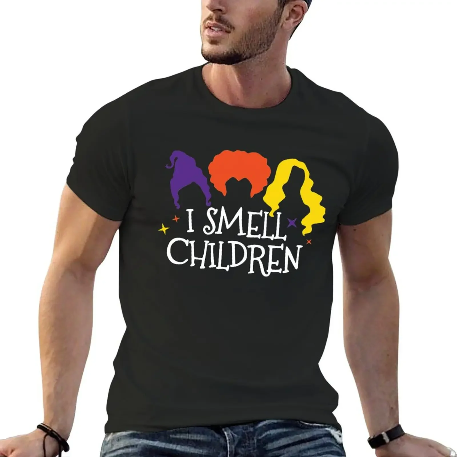 Sanderson Sisters i smell children T-Shirt Luxury man tshirts personalised plain t shirts men