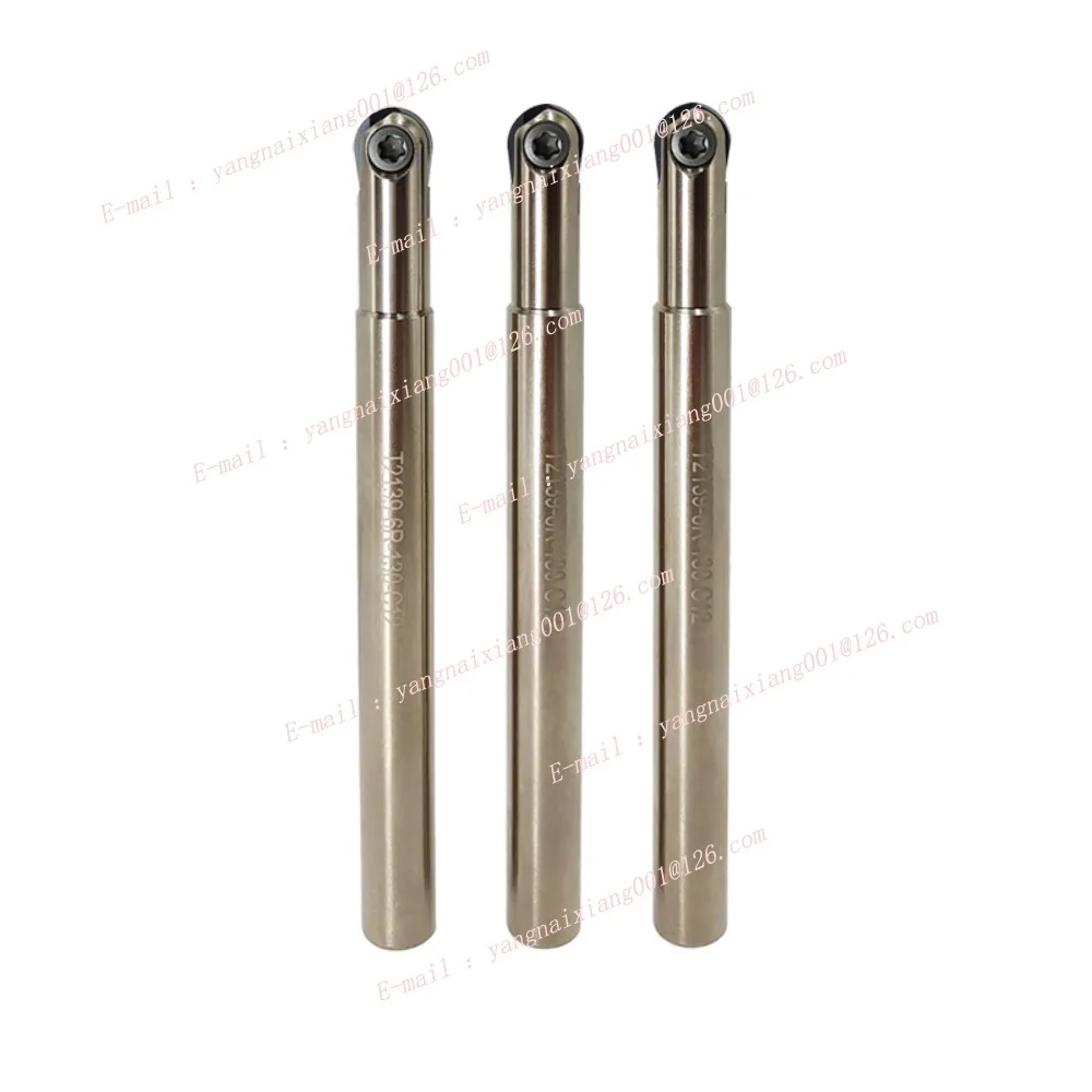 Barre de coupe T2139, Inserts en carbure, demi-cercle, Inserts de fraisage à billes P3200 R4/R5/R6/R8/R10/R15 pour l'acier/aluminium/acier inoxydable