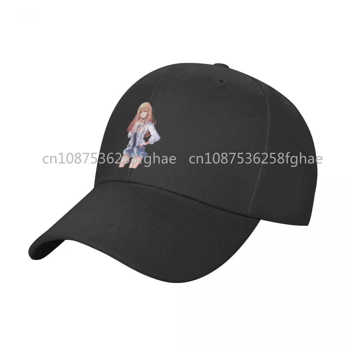 Kitagawa Marin Anime My Dress Up Baseball Cap For Men Cotton Hats Adjustable Hat Fashion Casual Cap Truck Driver Hat