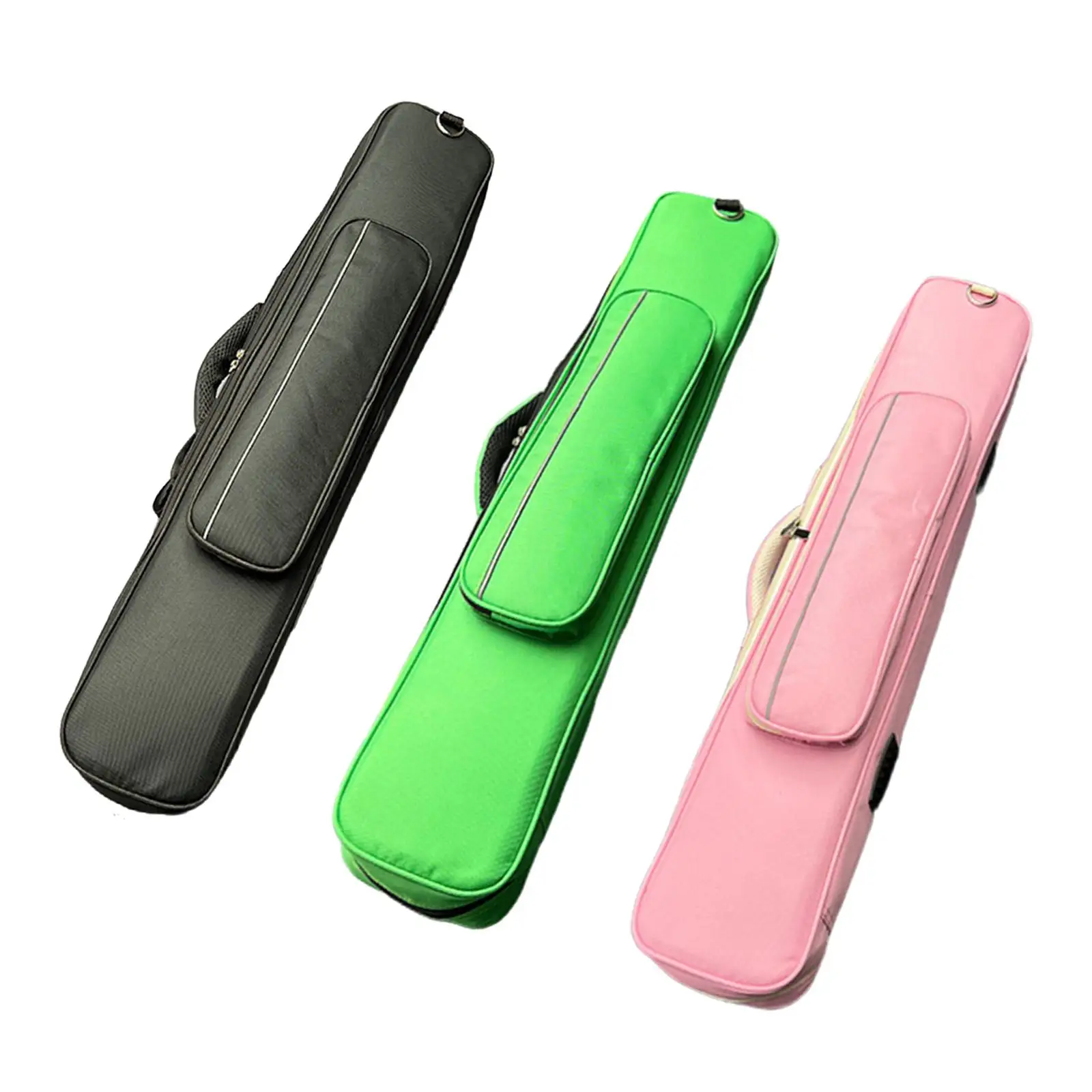 

Pool Cue Case for 1/2 Billiard Stick Lightweight Stick Storage Bag