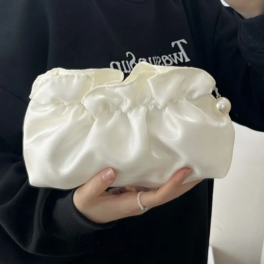 New Cloud Makeup Bag with Zipper Portable Stationery Bag Multifunctional Large Capacity Cosmetic Pouch Travel