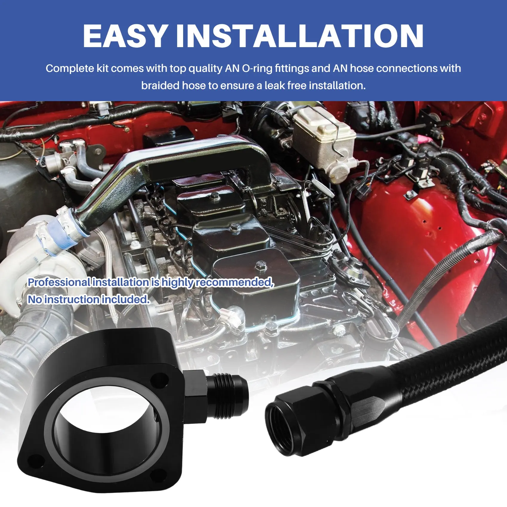 

Coolant Bypass Kit Engine Coolant Hose Fordodge Ram 2500-5500 Coolant Bypass Kit Fordodge Forcummins 6.7L