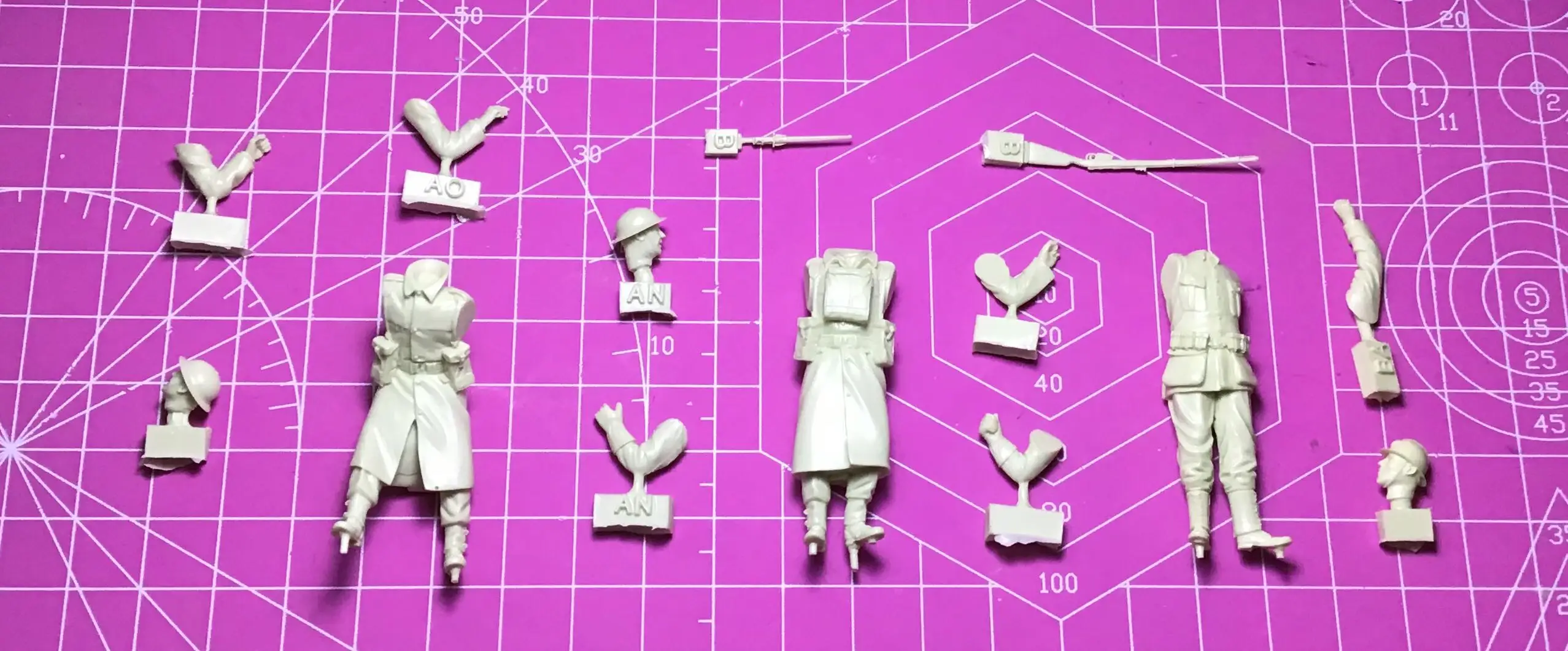 1/35 Resin Model Figure GK,Unassembled and unpainted kit