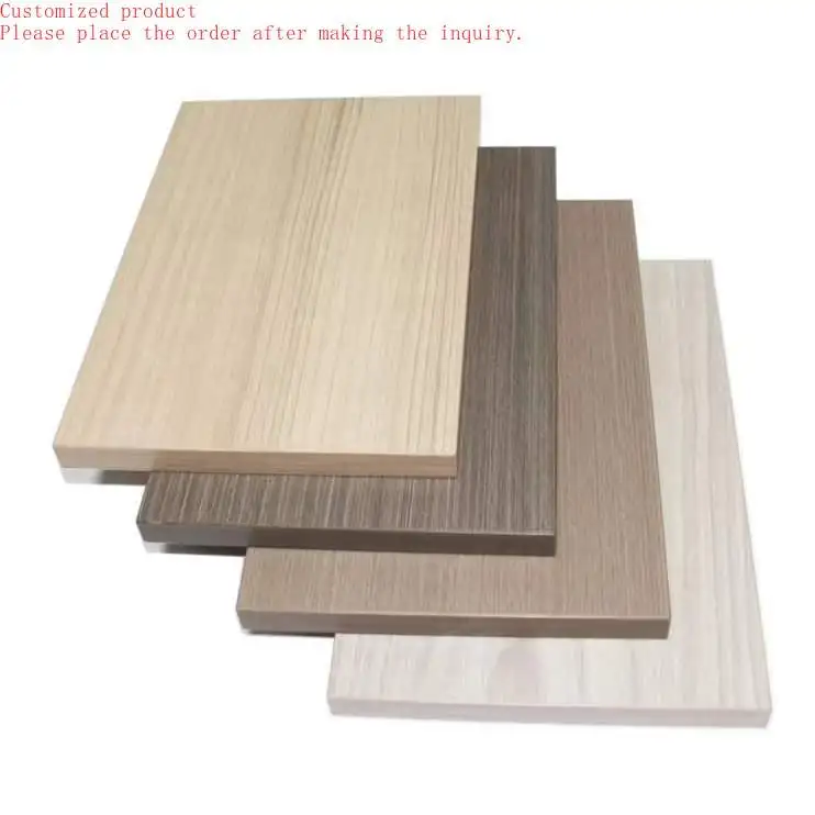 

Custom.HIKUYA Melamine Shelves for Slatwall Can Custom Kinds of Colors - Wood Color
