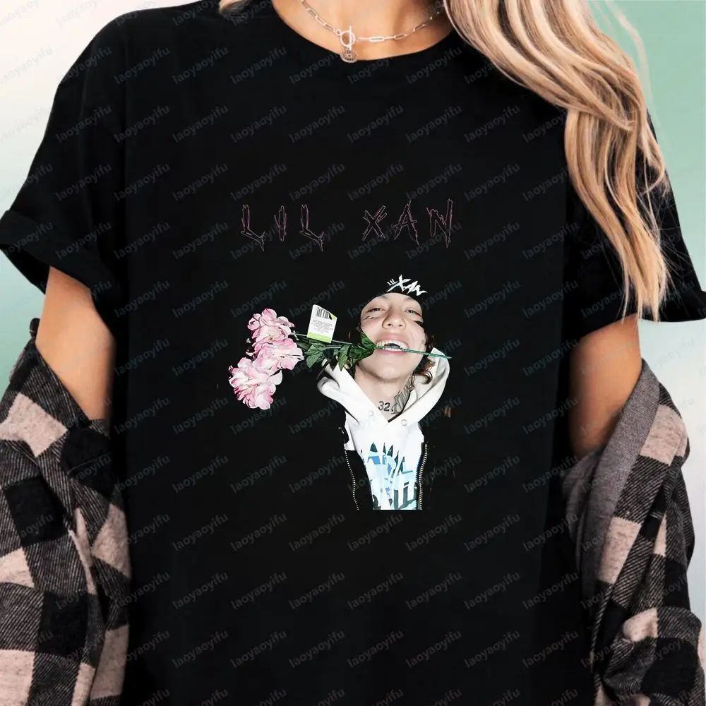 LIL XAN - Summer Casual Fashion Trend Multi-purpose Short-sleeved Round-neck T-shirt Suitable for Both Men and Women