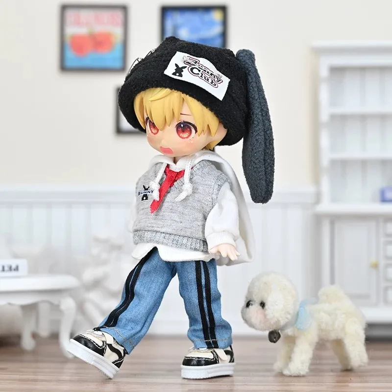 For OB11 Multi-Style Doll Hat Cap For Obitsu11, GSC, 1/12 BJD Doll, Nendoroid, YMY Molly Body11 Doll Accessories view 5