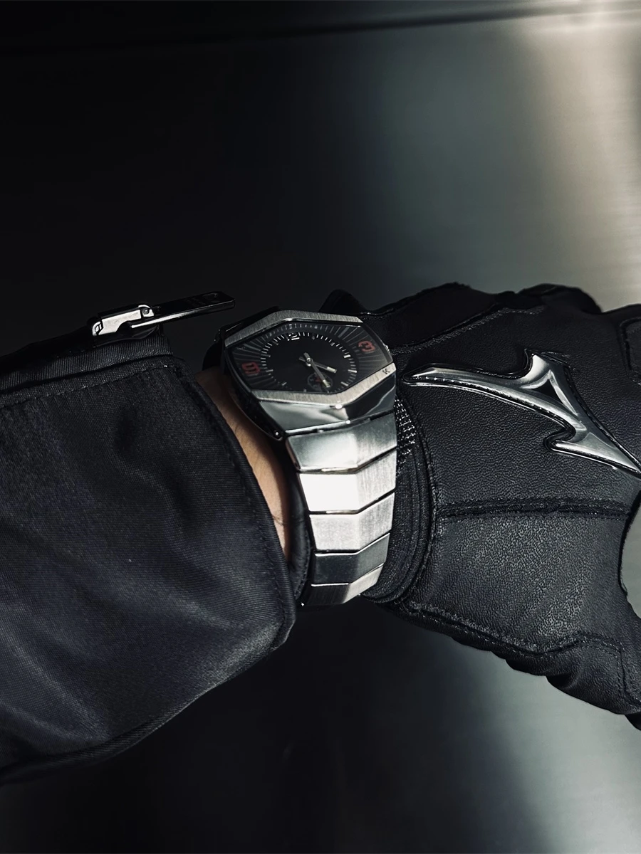Source!Fashion luxury limited sci-fi niche concept watch mechanical water ghost men\'s style