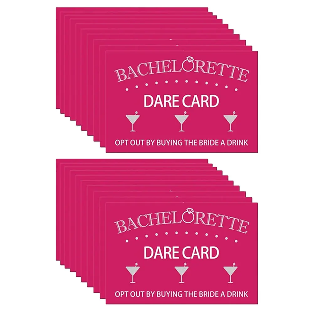 

20 Sheets Scratch Card Bachelorette Games Funny Decorations Bridal Party DIY Naughty Supplies Dare Cards Hen Game Ideas