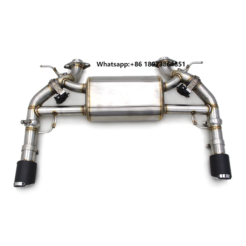 

Race Sport Axle Back for Aston Martin DB9 V12 6.0L 2012-2016 Tuning Sound Exhausted Systems Electric Valve Rear Catback Section