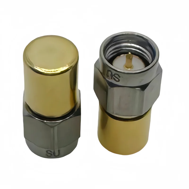 1Pcs SMA Attenuators 2W DC-8GHz Coaxial Fixed Attenuators 1dBi 3dBi 5dBi 10dBi 20dBi 30dBi 50dBi 60dBi Frequency SMA Connectors