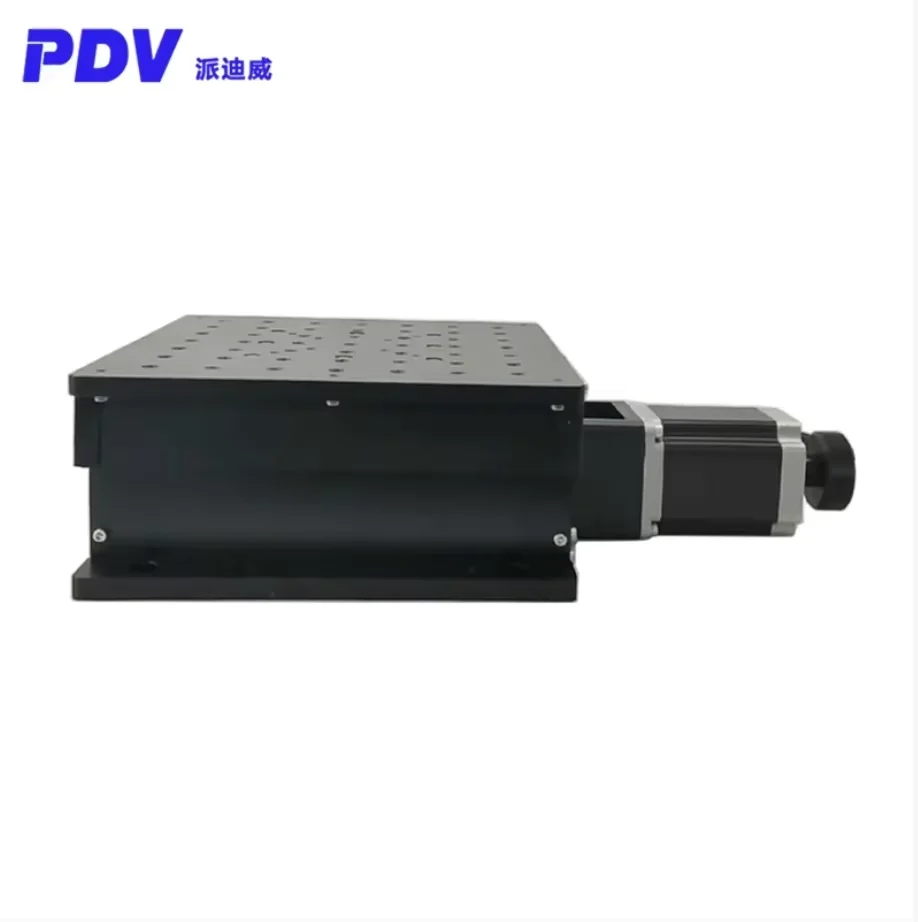 PT-GD425z-axis precision Motorized Lab Jacks  Electric high load vertical displacement table central loading50KgTravel Range25MM