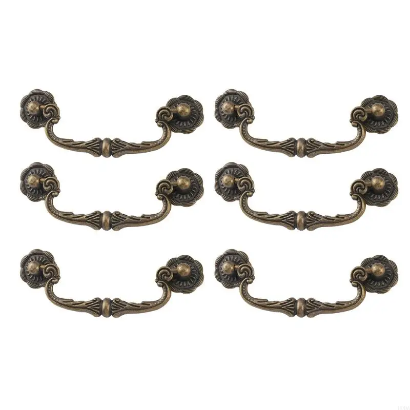  Bronze Old Handles Ergonomic Grip Easy to Use for Bedroom Kitchen & 86mm Hole