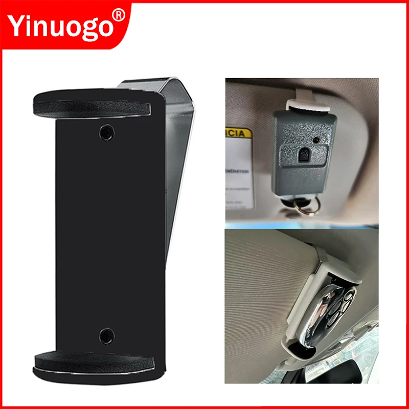 Car Sun Visor Clip Holder Adjustable 47mm-70mm For Car Sun Visor Clip Garage Door Remote Control Telescopic Support Fixed Clip