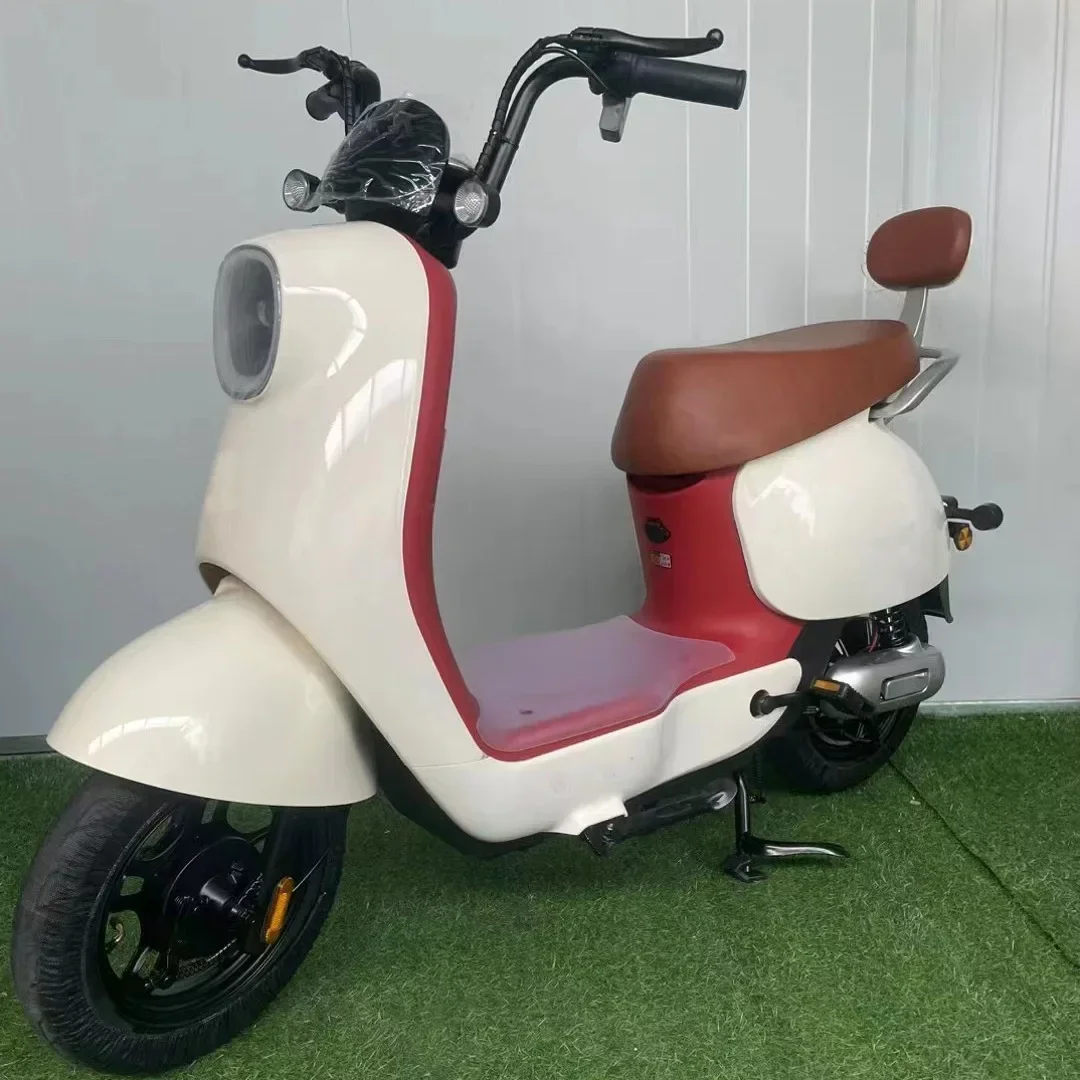 Electric Motorcycle Adult Transportation Battery Car, Small Scooter