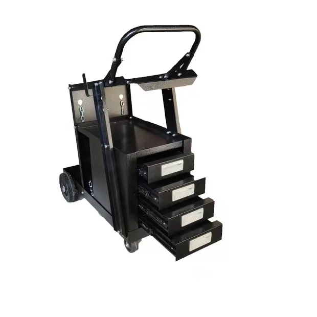 Electric welding machine tool cart manual welding argon arc  secondary welding electric multi-layer tool cart