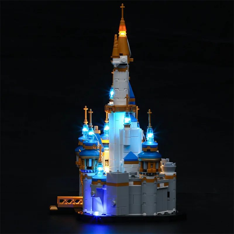 DIY LED Light Kit For LEGO 40478 Mini 50th Aniversary Castle Princess House (Only LED Light,Without Blocks Model)