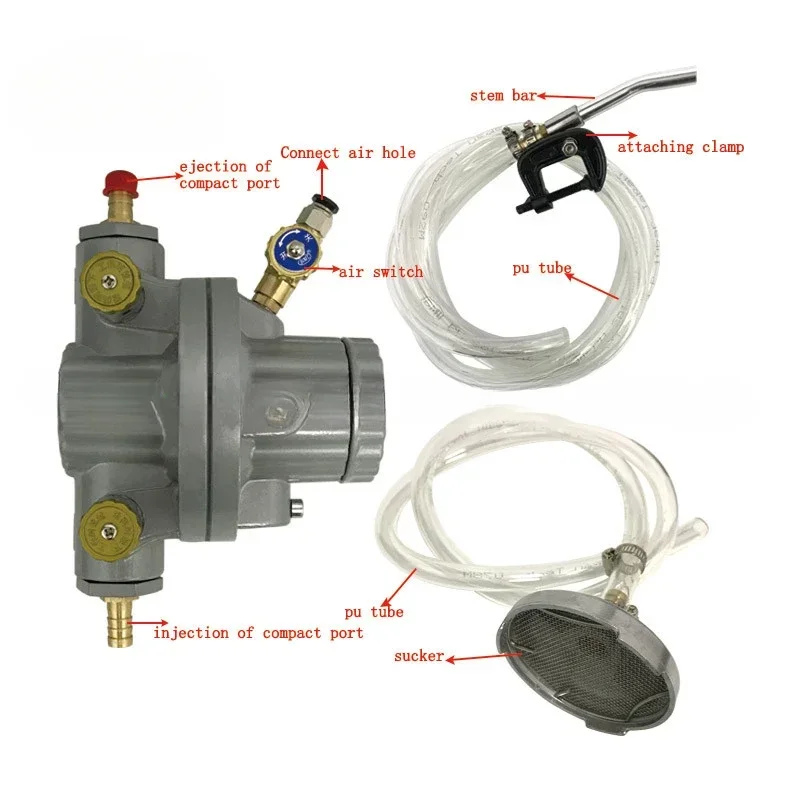 One Way Air-operated BML-5 Diaphragm Pump bombas diafragma 10L/min For Printing Machine